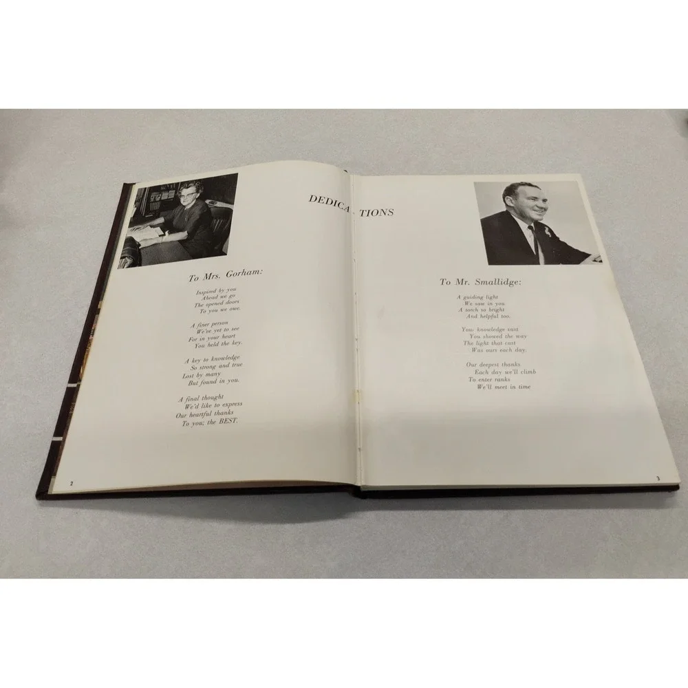 1968 Livermore Falls High School Andies THE BANNER Yearbook Maine